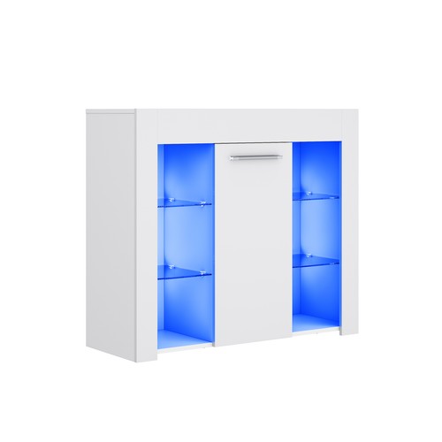 White display cabinet - white,
