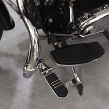 Chrome Motorcycle Highway Foot