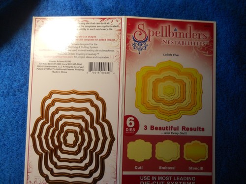Spellbinders nestabilities - nestabilities,