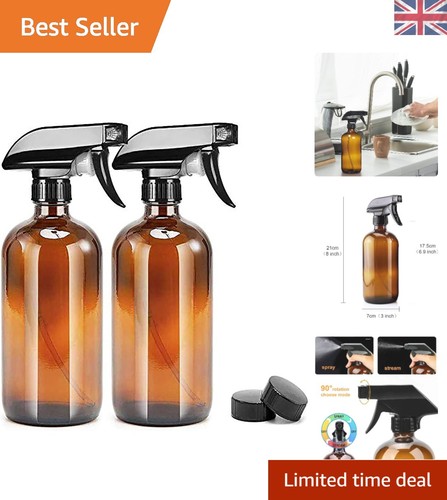 Elegant refillable glass spray - glass,