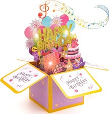 MOWETOO Birthday Card with