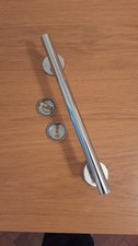 Small Chrome Towel Rail Holder 30cm