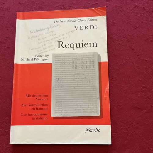 Music score novello choral - music,