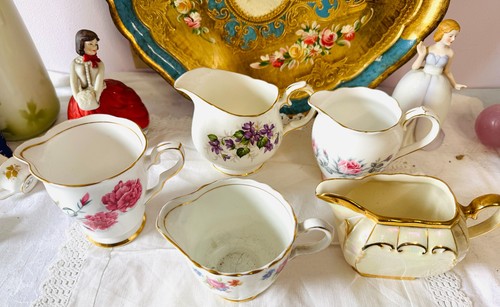 Vintage milk jugs 5 - jugs, x