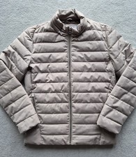 Mens Zara Camel Beige Puffer
