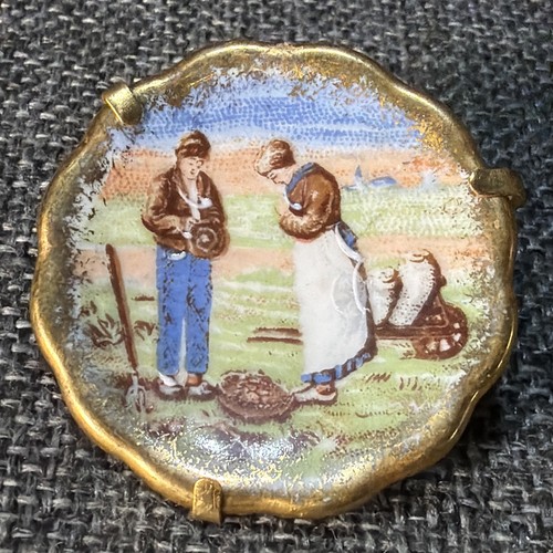 Vintage limoges tiny miniature - limoges,