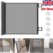 Pet Dog Gate Safety Guard Folding Baby Toddler Stair Gates Isolation UK