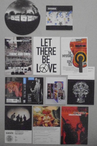 Oasis promo postcards - -, bundle-