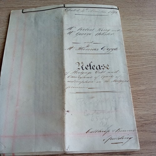 1893 indenture release - release, good
