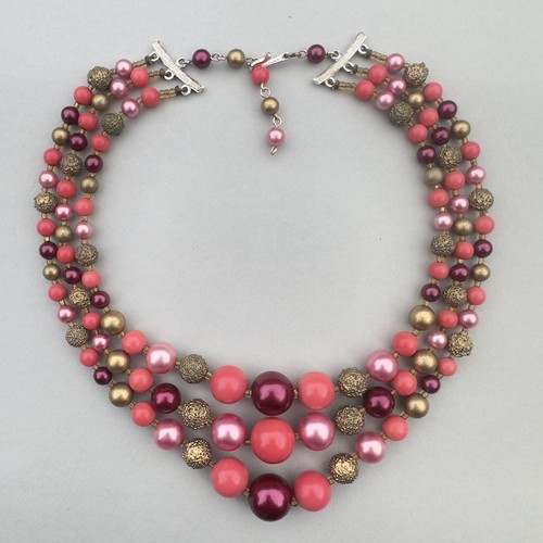 Vintage japan strand pink - vintage,