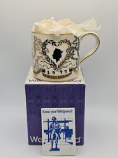 Queen Elizabeth 11 Silver Jubilee Wedgewood Commemorative Mug Boxed 1977 GUYATT
