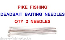 2 PIKE HEAVY DUTY DEAD BAIT