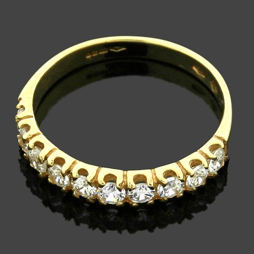 9ct yellow gold ring 1 - yellow, 1/2