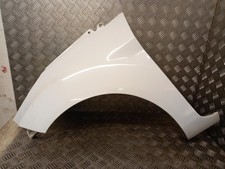 Ford Fiesta Mk7 Left Front Wing(Has 2 Dents/Damage, See Desc.) Frozen White 2014