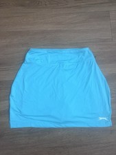 Slazenger Turquoise Womens Court Skort Sports Skirt Golf Tennis RRP £22