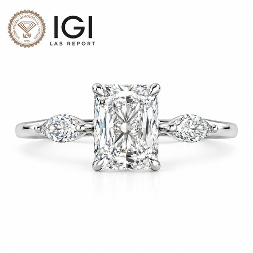 8ct lab grown diamond - lab,