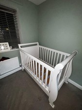 Boori Sleigh Cot Bed With