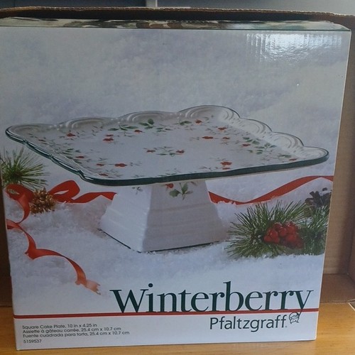 Pfaltzgraff winterberry square - pfaltzgraff,