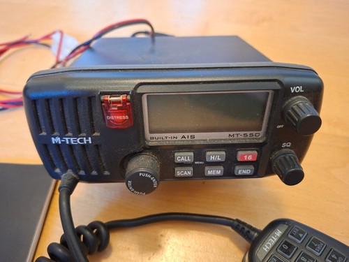 Tech 550 dsc marine - vhf, &