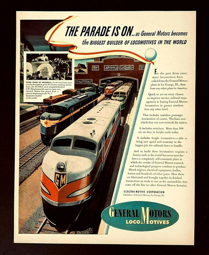 1941 general motors locomotive - general,