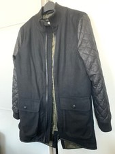 zara Boys coat Black 11years old