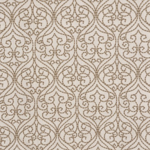 Fandango damask embroidered - damask,