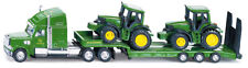 Siku 1837 Low Loader with John Deere Tractors 1:87 scale John Deere Lorry Truck