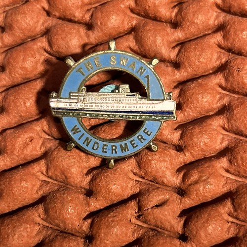 The swan windermere pin badge - pin,