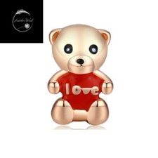 Rose Gold Love You Bear Animal