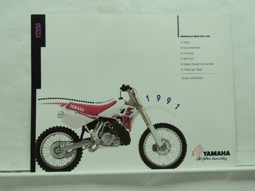 1991 yamaha yz250 - yz250, motorcycle