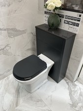 RAK Washington Black 550mm Toilet Unit - RAKWWC55504