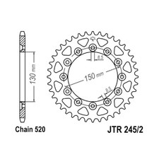 CROWN JT 245/2 z40 for Honda