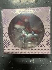 Victoria’s Secret Santa PINK Dog Ornament Brand New