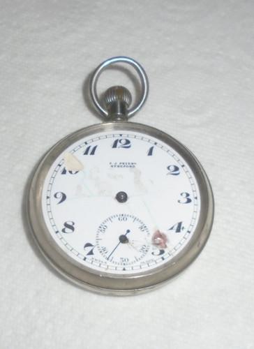 Antique plated swiss pocket - ,swiss,