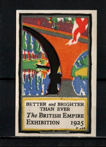 British empire expo - empire, 1925