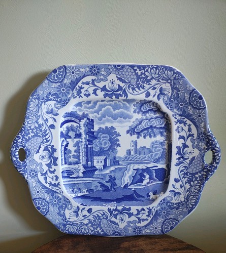 Spode blue italian - spode, eared