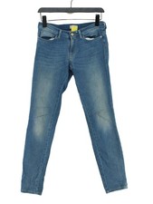 Miss Sixty Women's Jeans W 29 in; L 31 in Blue Cotton with Elastane Straight