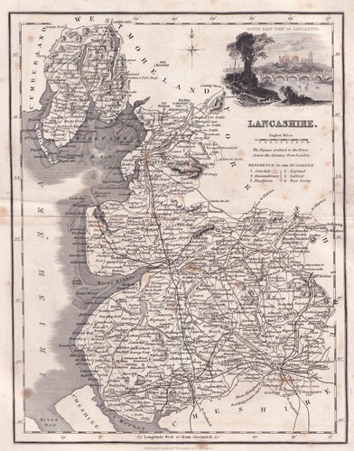 1840 lancashire an - lancashire.,