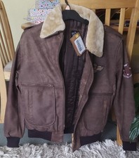 Pierson G1 Bomber Mens Leather