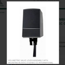 VOLUMETRIC VALVE LEVER