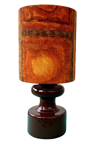 Retro orange 15cm lampshade - , w