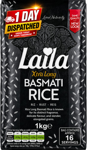 Laila extra long basmati rice - extra,