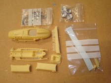 George Turner GTM Slot Car kit Lancia D50 with wheel kit Ascari 1955 Monaco GP