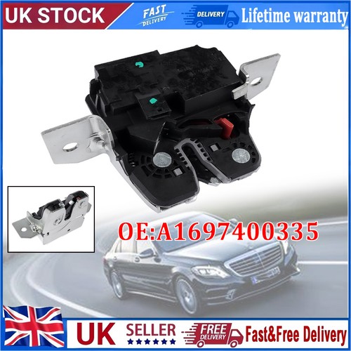 Rear tailgate boot - rear, lock