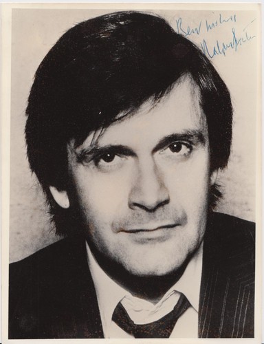 Ralph bates signed photo - signed,