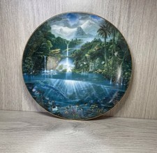 The Hamilton Collection Collector Plate Art Painting Sanctuary of the Dolphin 