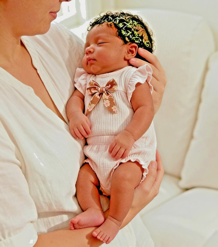 Anano reborn baby doll - baby, black