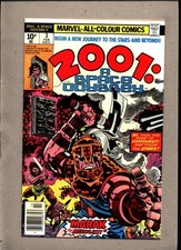 2001: A SPACE ODYSSEY #3_FEBRUARY 1977_VERY FINE MINUS_BRONZE AGE JACK KIRBY_UK!