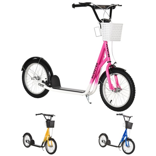 Aosom kick scooter teen - scooter,