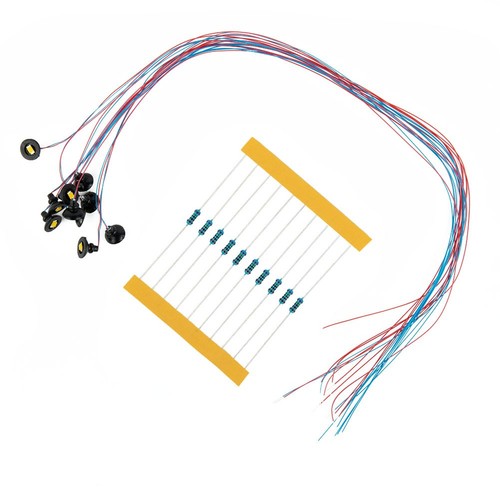 Painted lights 20pcs scale - 20pcs, ho